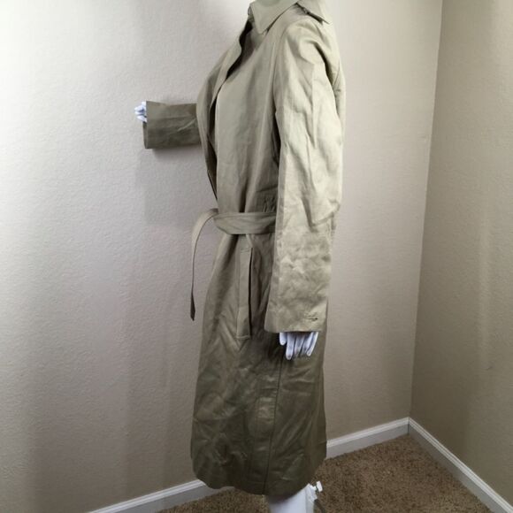 HELMUT LANG Cotton-Linen Trench Coat (A5) - Picture 4 of 5